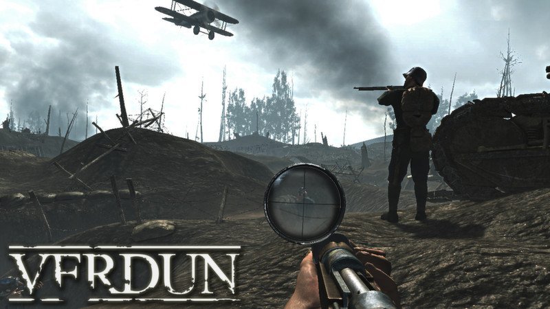 Verdun - Бесплатные выходные в Steam - Steam, Steam халява, Компьютерные игры, Verdun, Геймеры, Игры, Халява