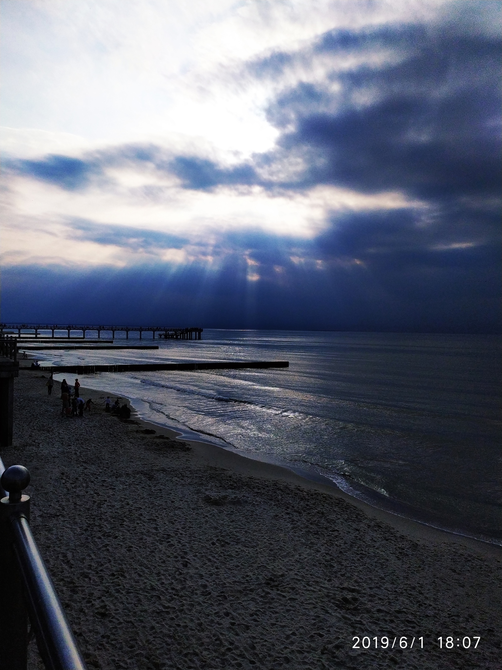 Перед дождём - Моё, Балтийское море, Красота природы, Фотография, Пейзаж