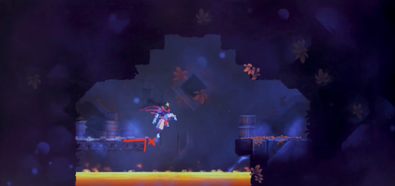 How Dead Cells keeps you from dying - My, Roguelike, Roguelite, Dead Cells, Gamedev, GIF, Video, Longpost