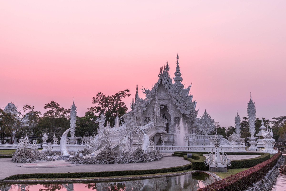 White Temple ~ Thailand - Architecture, Art, The photo, Longpost, Thailand, Temple