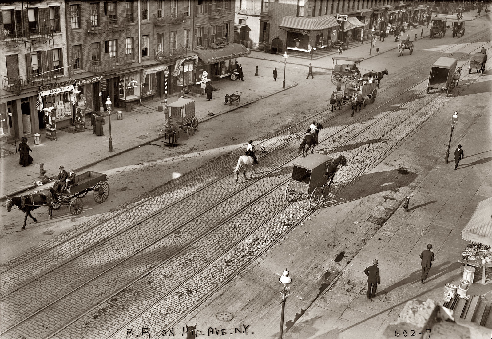 USA from the 19th century to the middle of the 20th century. - America, USA, People, Car, Horses, The photo, Longpost