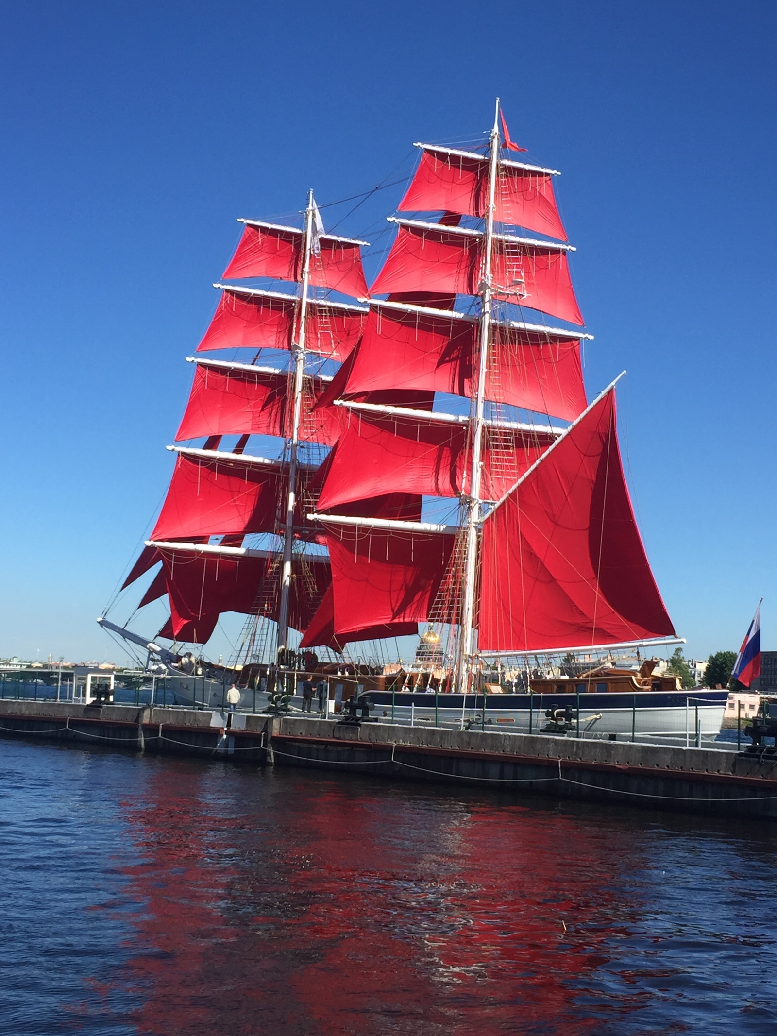 Dream come true symbol - My, Scarlet Sails, Saint Petersburg, Neva, Longpost, Ship, The photo, Sailboat