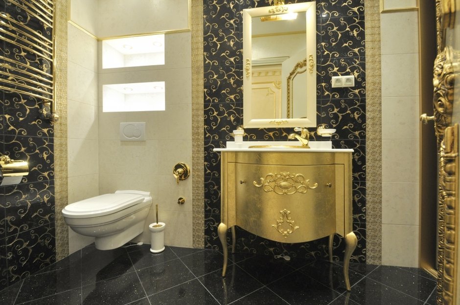 Apartment in Moscow worth $3 million - Apartment, Moscow, Millionaire, Wealth, Majors, Gold, Russia, Repair, Longpost