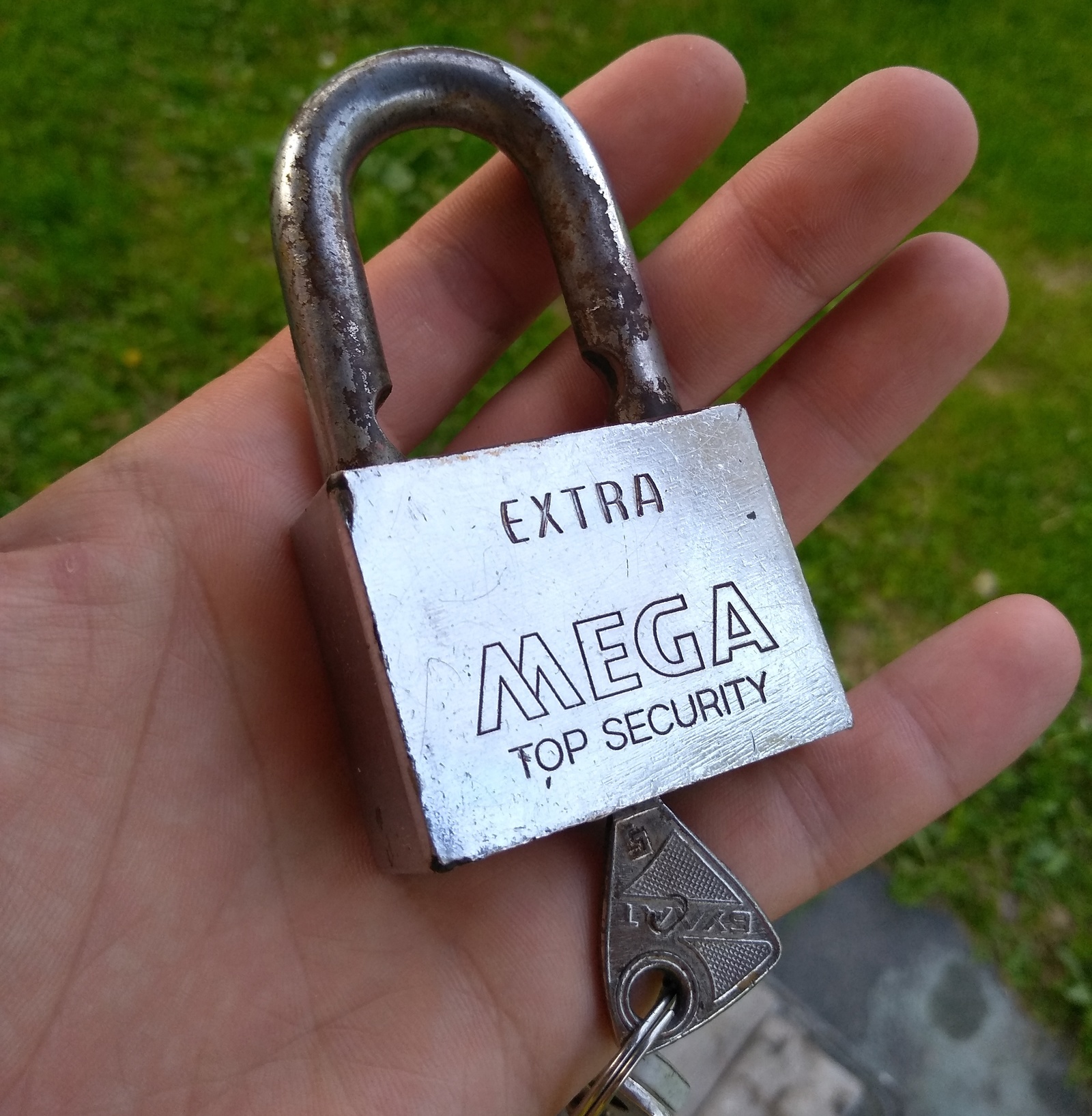 A secure lock - My, The padlock, Protection