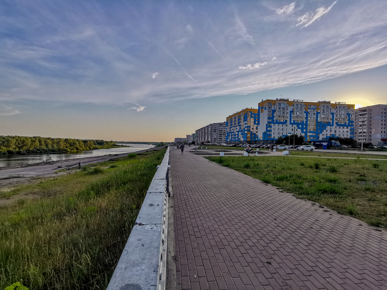 Evening - My, Dzerzhinsk, Mobile photography, Evening, Longpost, Huawei mate 20