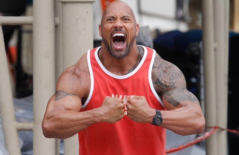 How Dwayne the Rock Johnson has changed over the course of his film career. - Dwayne Johnson, Hollywood stars, Then and now, After some time, Movies, Longpost, Celebrities, It Was-It Was, After years