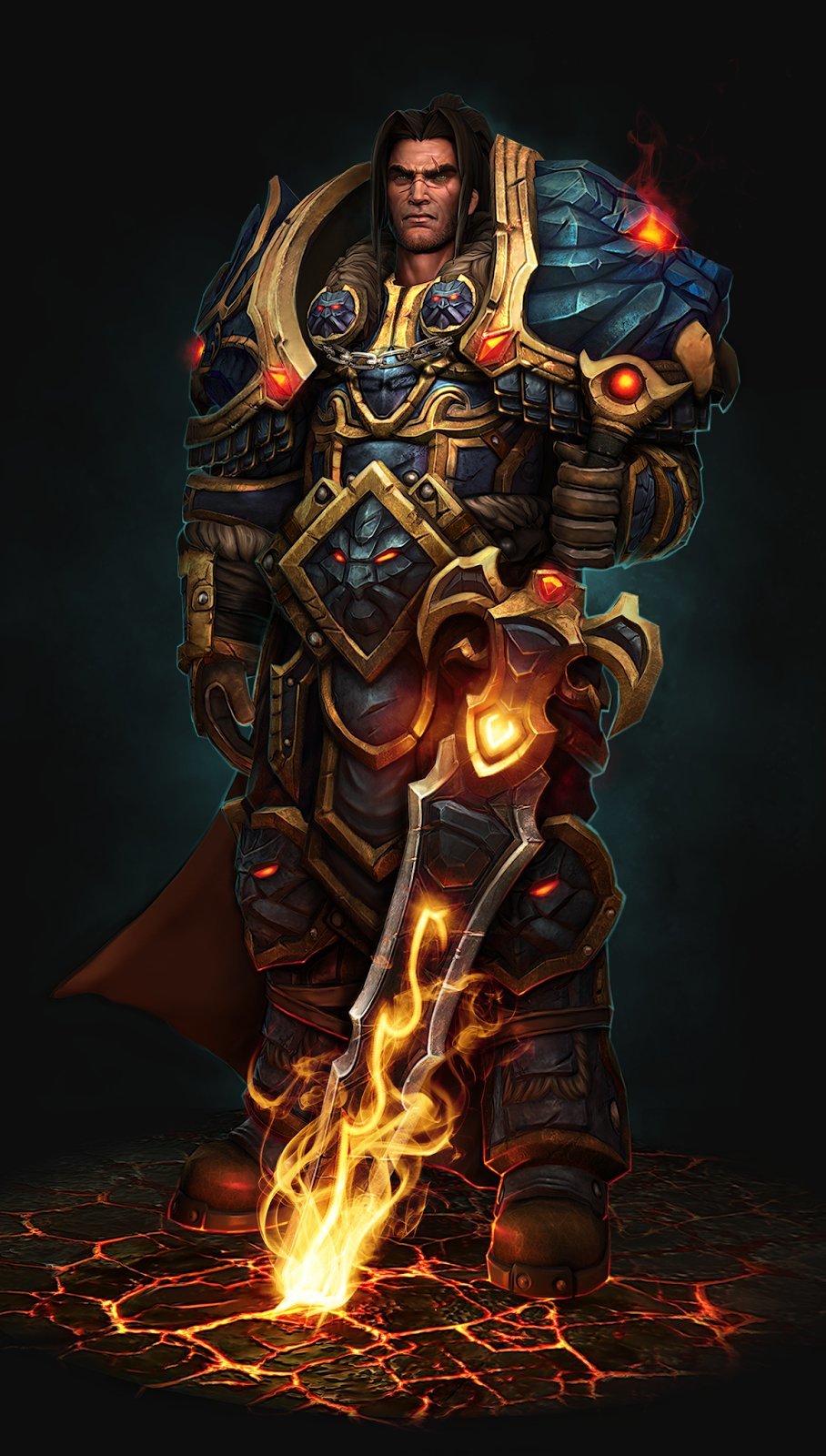 King Varian. - Art, Fan art, Images, Alliance, Varian Wrynn, Wow, World of warcraft, 