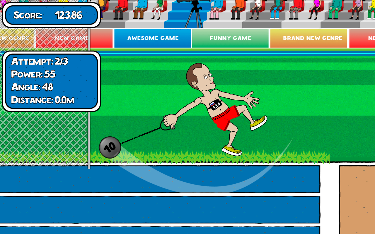 Cartoon sports. - My, Sport, Indie game, Mobile games, Unity, Beta Test, Longpost