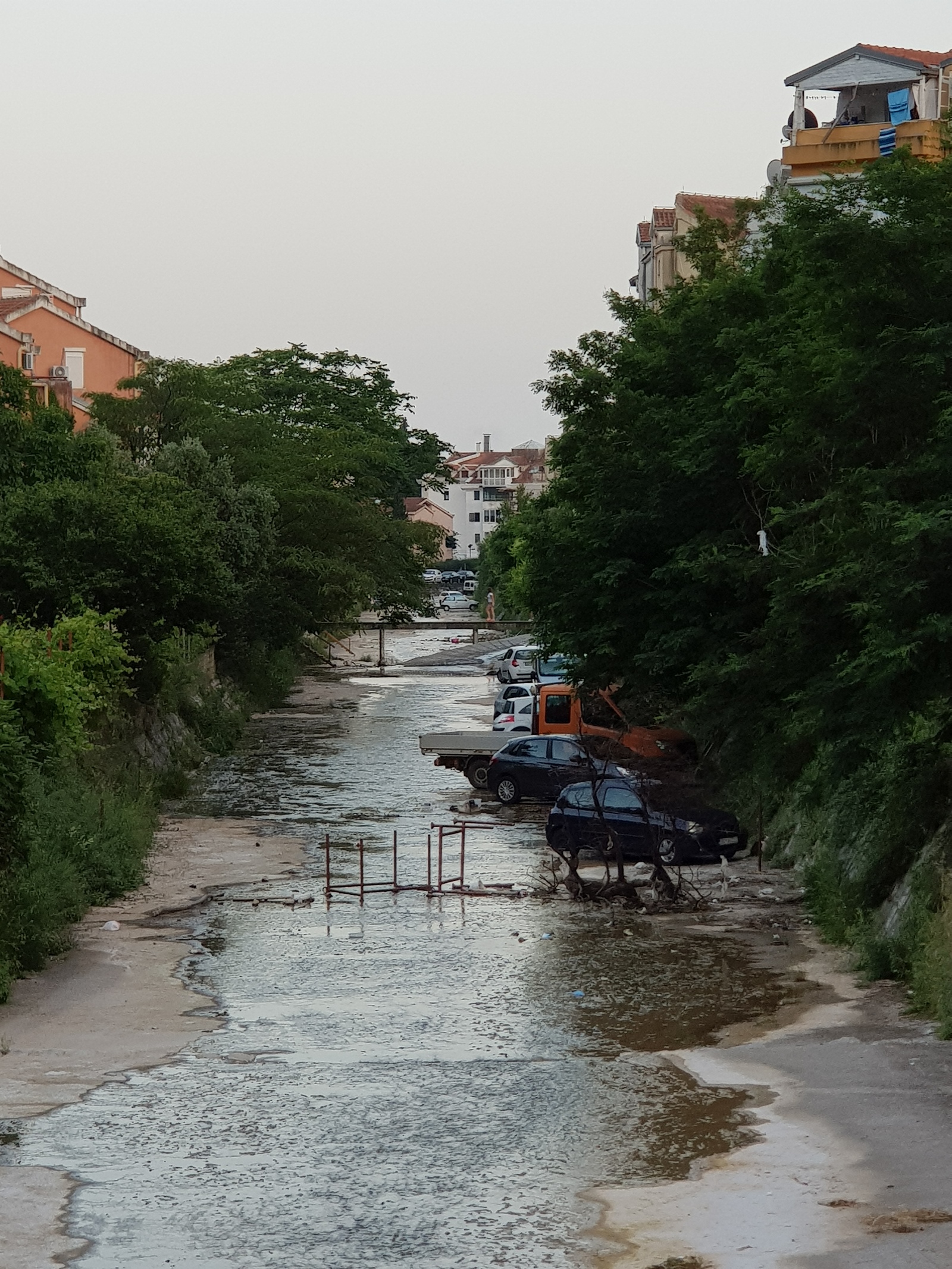 Grdjevica / Grdzhevica is the largest river in Budva, Montenegro. - My, Montenegro, Budva, Mediterranean Sea, Adriatic, Sea, Vacation, Summer, Note 8, Longpost