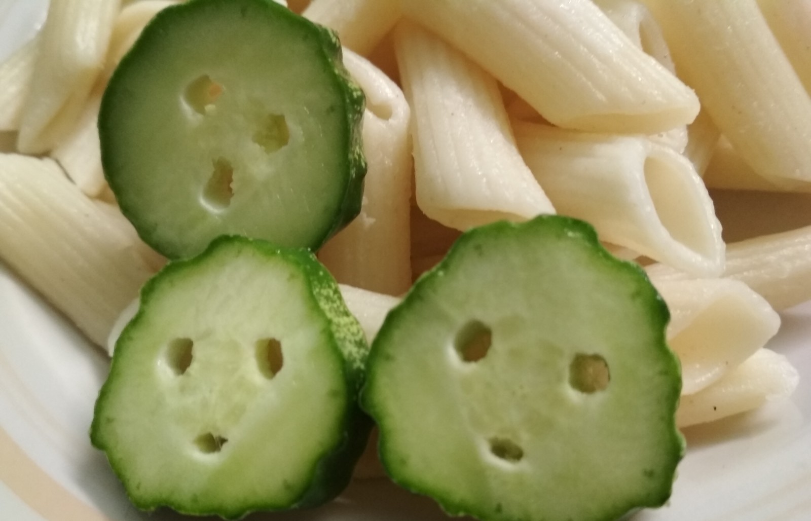 Cucumber has seen some shit - Cucumbers, Shock