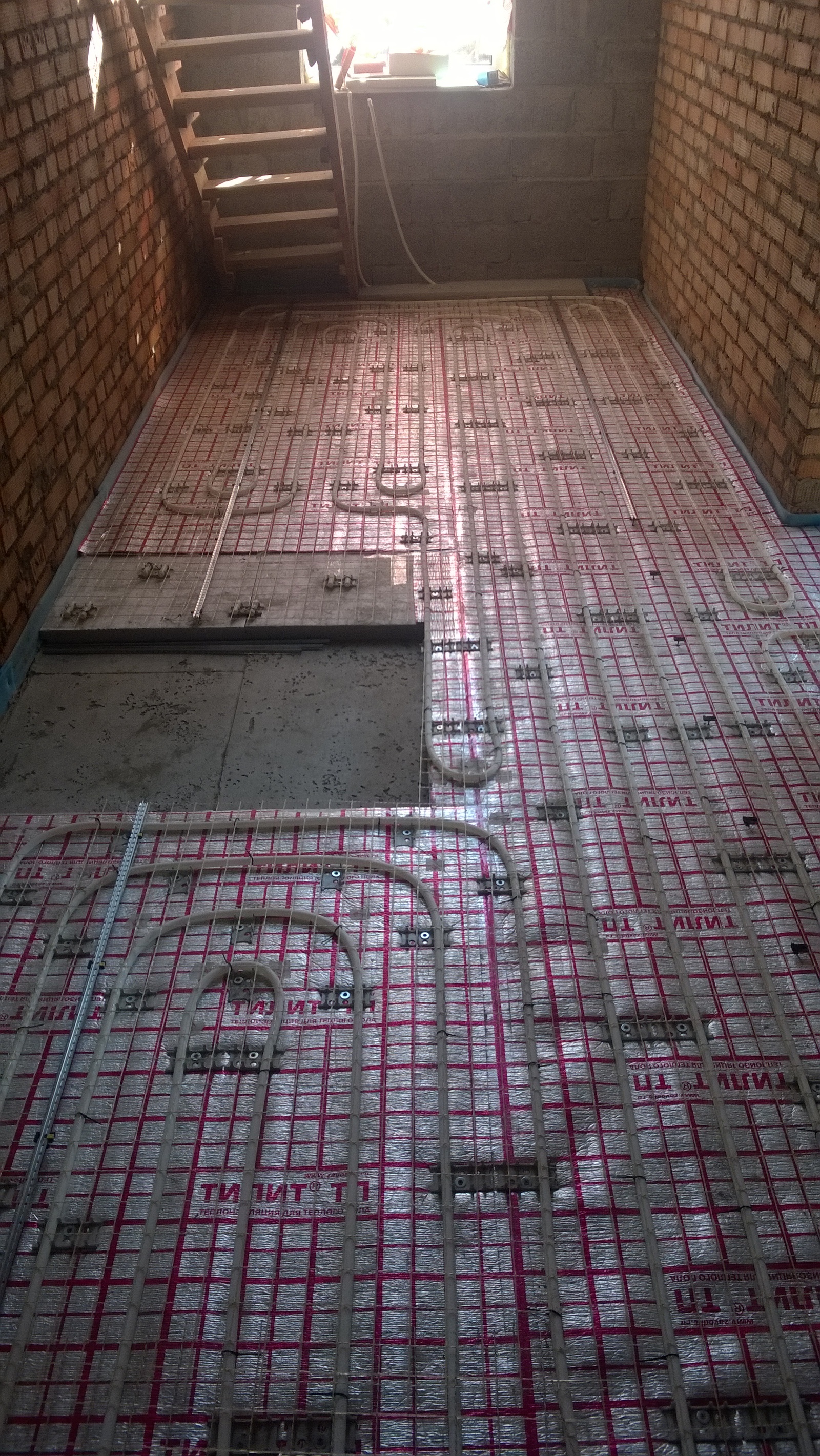 Weekday plumbing 17. Heated floors - cross-linked polyethylene. - My, Engineering systems, Warm floor, Cross-linked polyethylene, Plumbing, Samara, Longpost