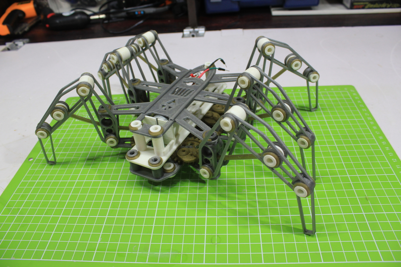 Шагоход Spider Rover - Моё, 3D печать, Mecha, Akw, Видео, Длиннопост, Меха