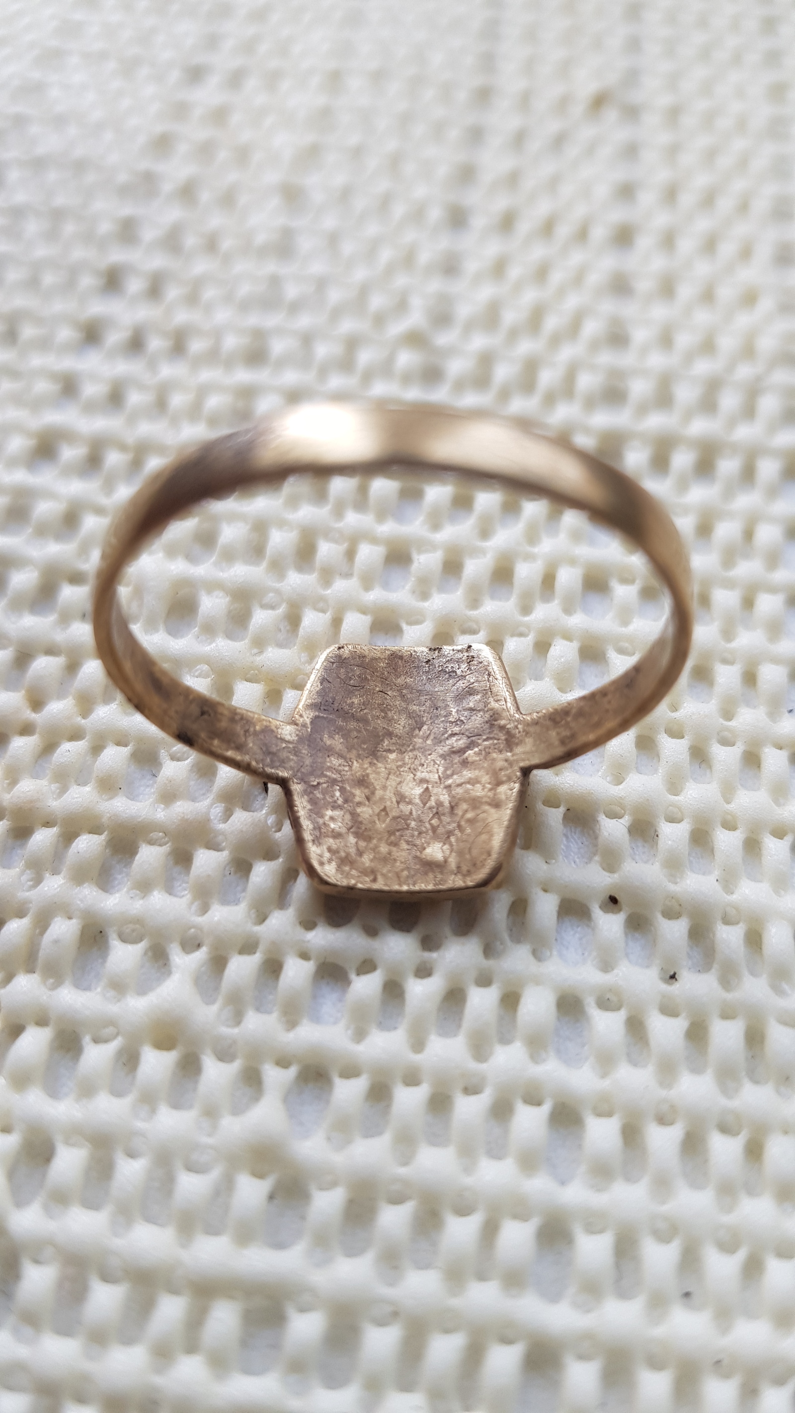 Ring. Help identify. - My, Ring, Golden, Find, Longpost, Found things