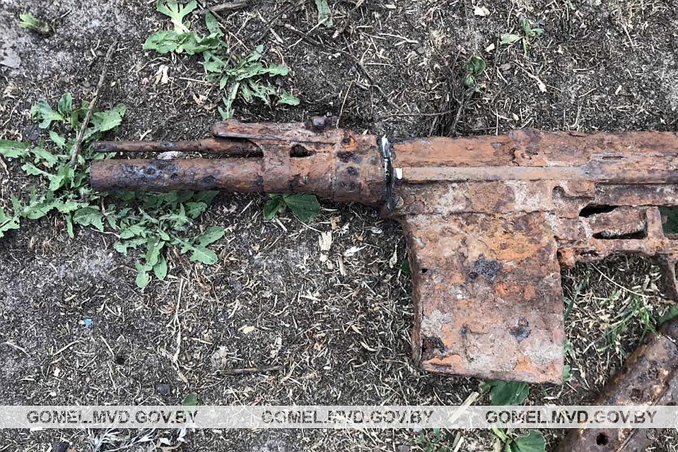 A pensioner dug up a WWII rifle in the yard and shot him in the leg - Republic of Belarus, Weapon, Retirees