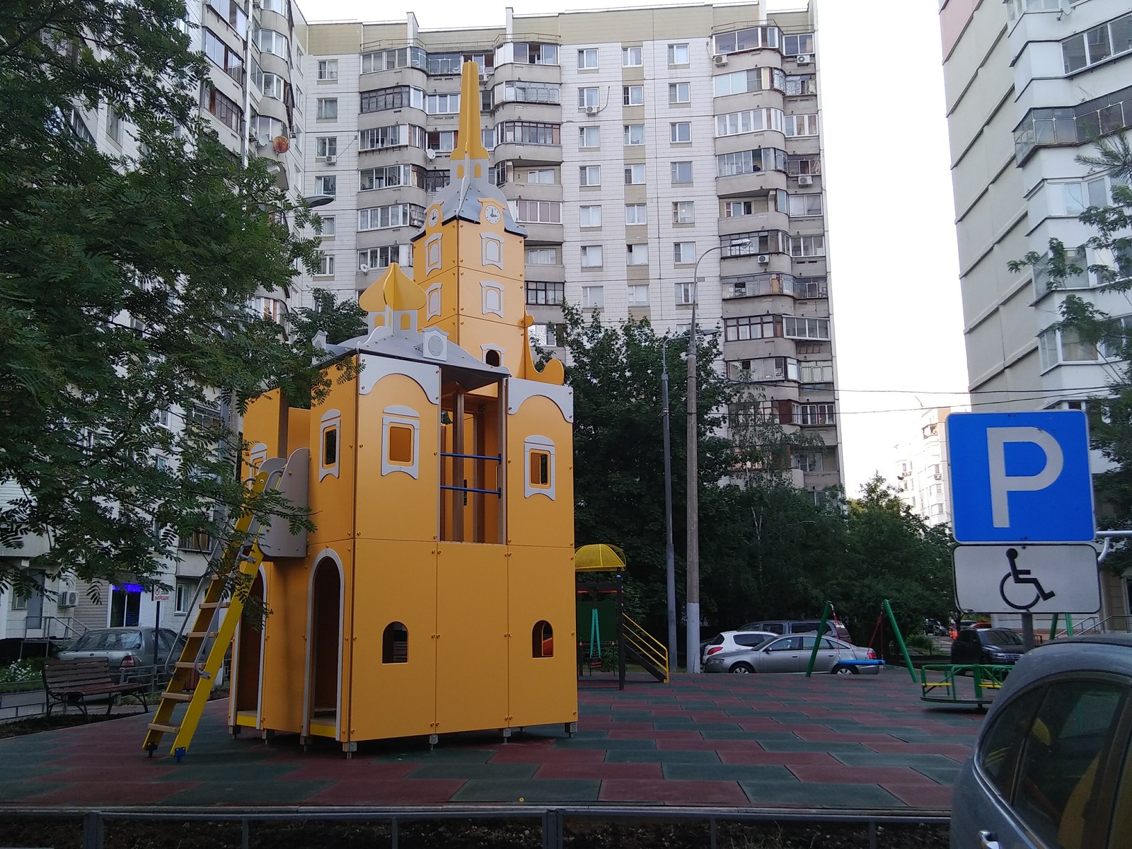 Temple playground - My, ROC, Playground, Mitino, Longpost