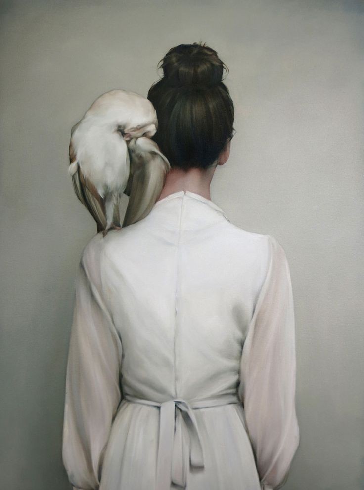 Artist Amy Judd - Art, Drawing, Girls, Birds, A selection, Longpost