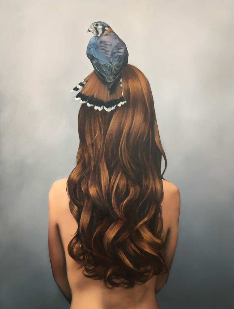 Artist Amy Judd - Art, Drawing, Girls, Birds, A selection, Longpost