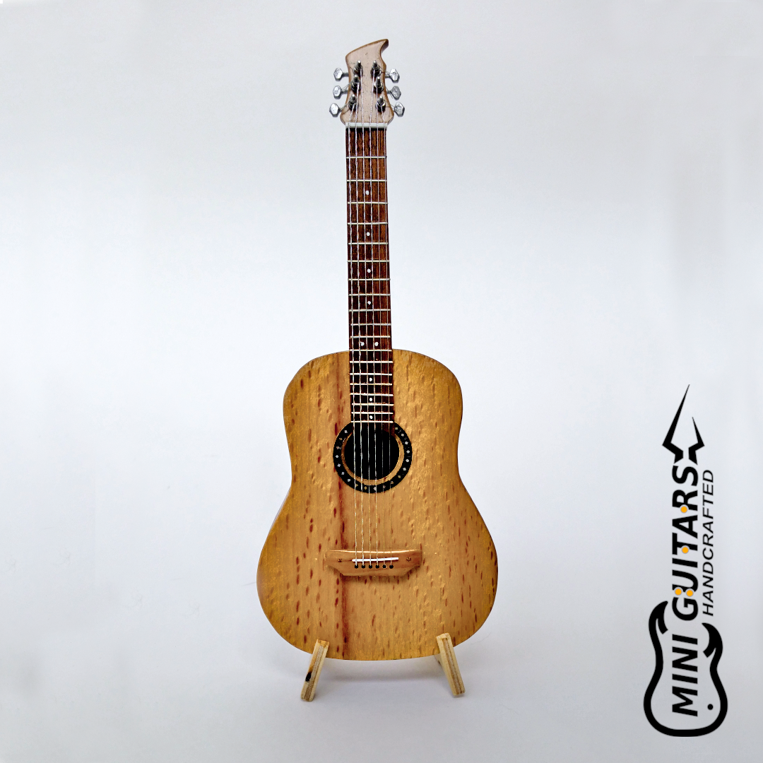 Mini guitar - My, Guitar, Acoustic guitar, Souvenirs, With your own hands, Minimalism, Mini guitar, Longpost