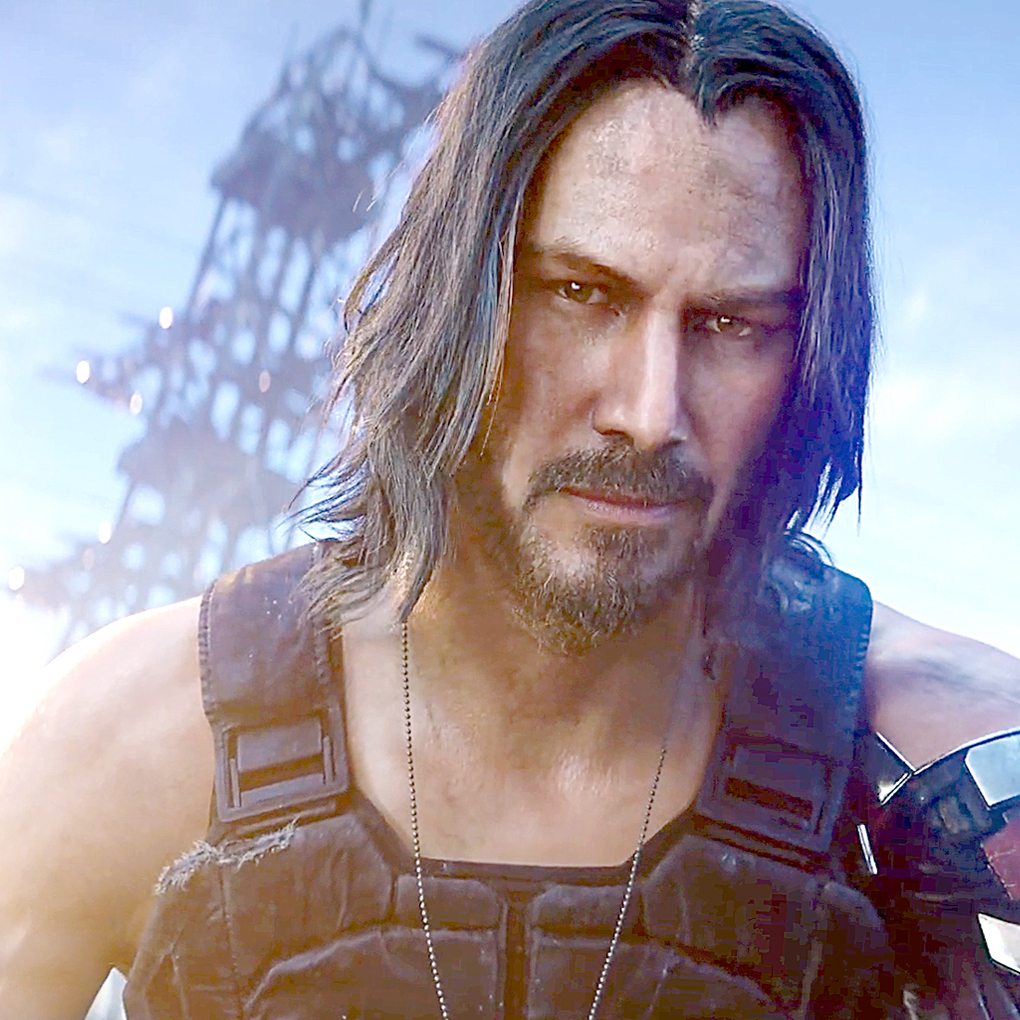 Keanu - Keanu Reeves, Bosslogic, Cyberpunk 2077, Longpost, Johnny Silverhand