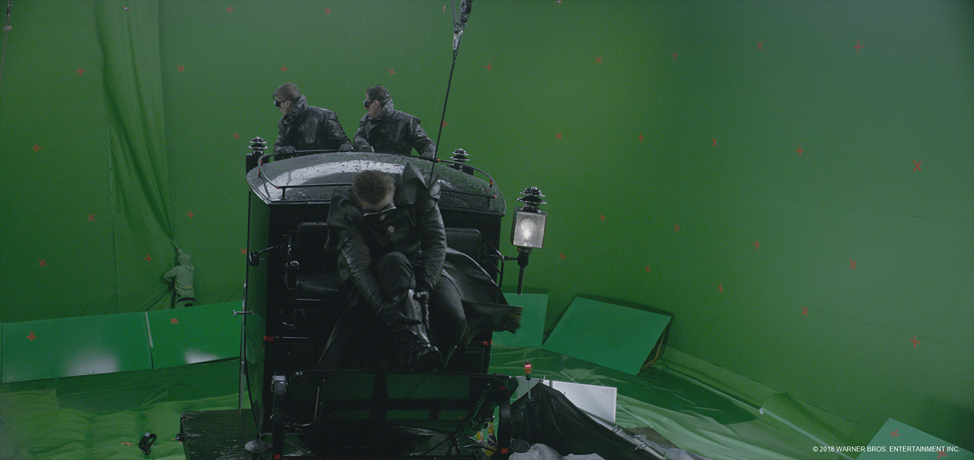 Special effects from Fantastic Beasts: The Crimes of Grindelwald. - Longpost, Before and after VFX, Special effects, Fantastic Beasts: The Crimes of Grindelwald, Movies