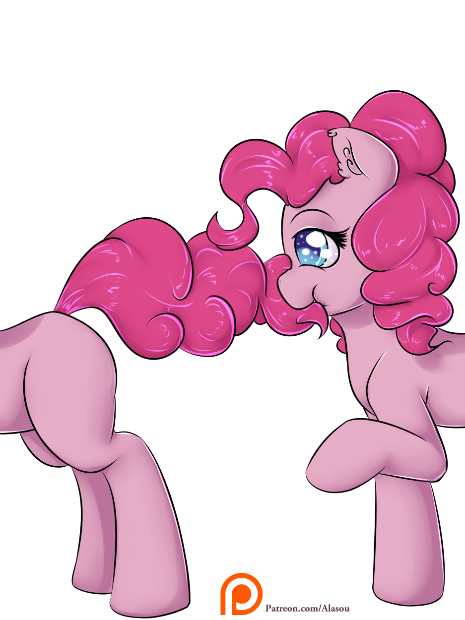 Nom nom nom - My little pony, Pinkie pie, Kus, , Omnomnom, , Yummy, Alasou