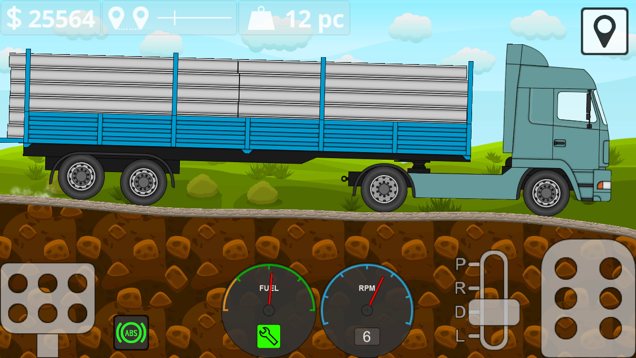 Mini Trucker - автомобильный 2D-симулятор о грузоперевозках - Моё, Gamedev, Indiedev, Приложение на Android, Игры, Unity, Разработка, Инди, Мобильные игры, Длиннопост