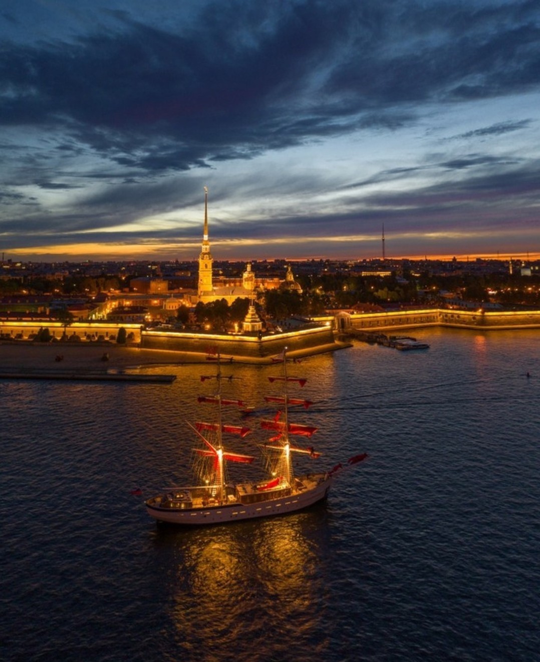 Peter - Saint Petersburg, The photo, Ship, Scarlet Sails