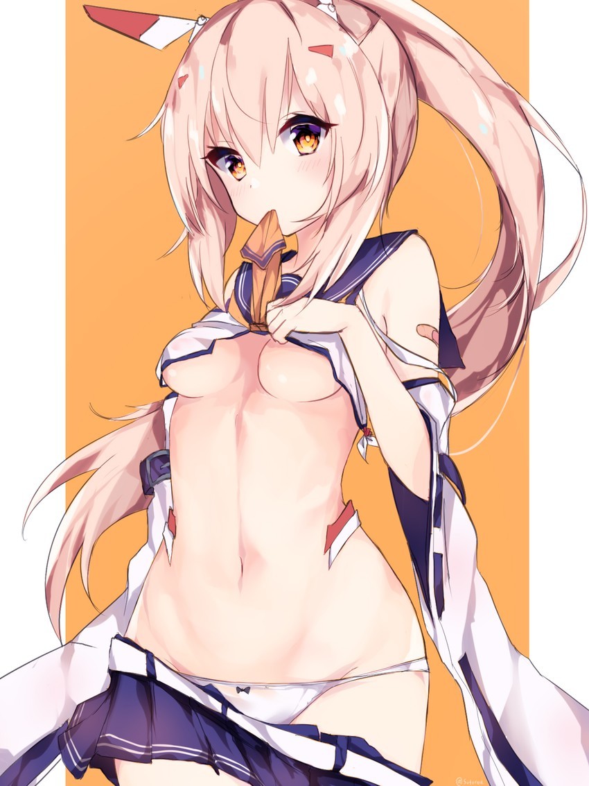 Anime Art - NSFW, Аниме, Anime Art, Azur Lane, Ayanami, Длиннопост