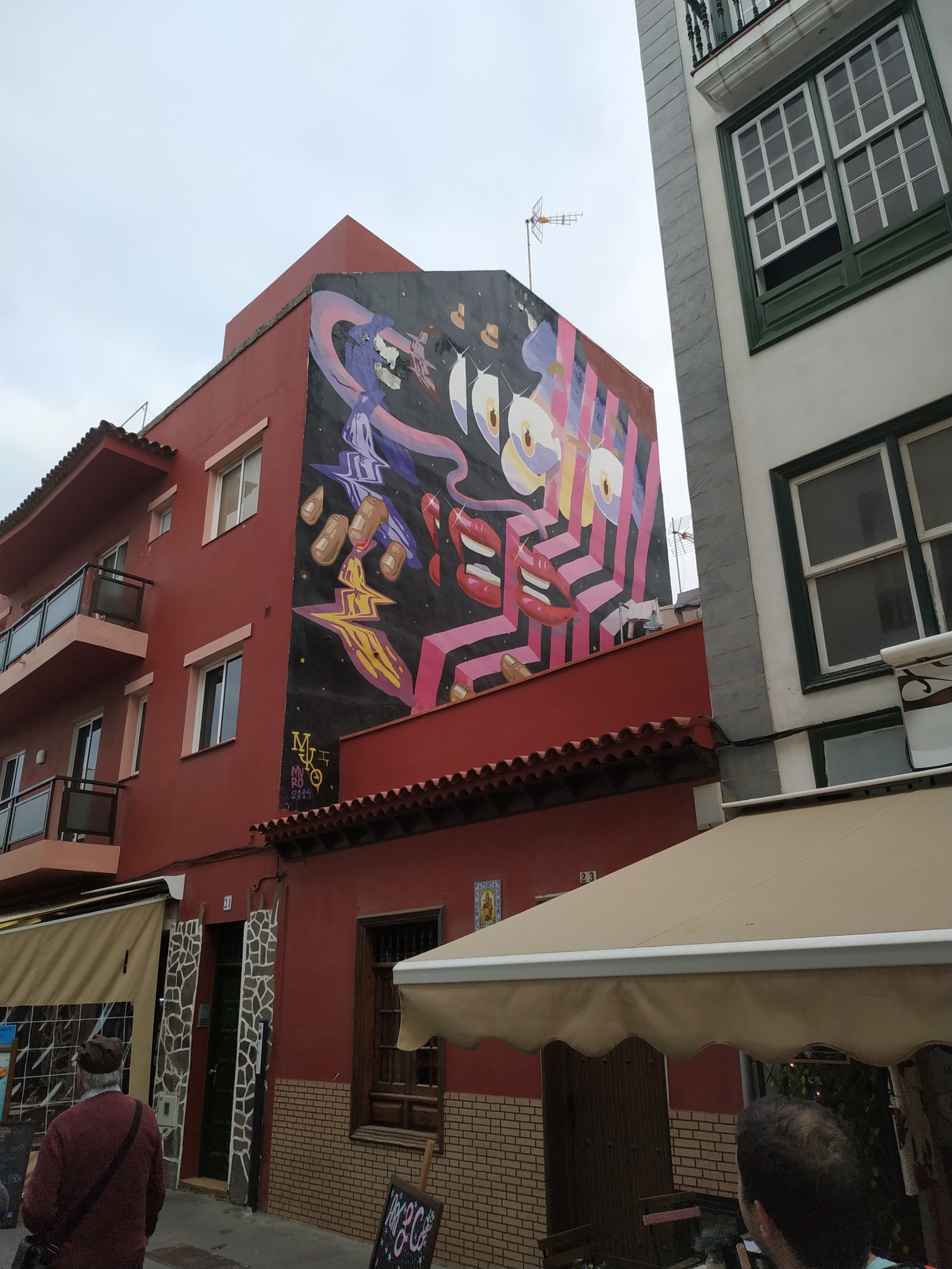 Graffiti - My, Canary Islands, Tenerife, Mural, Longpost