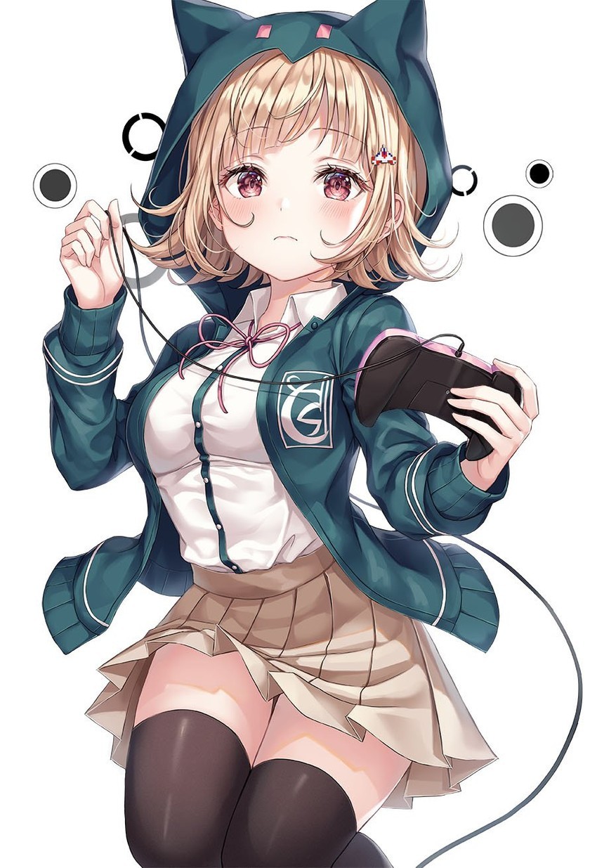 Anime Art - Аниме, Anime Art, Super danganronpa 2, Nanami chiaki