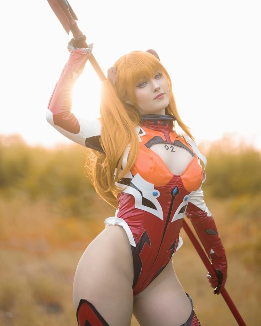 Asuka Langley from Evangelion - NSFW, Косплей, Evangelion, Asuka Langley, Красивая девушка, Длиннопост