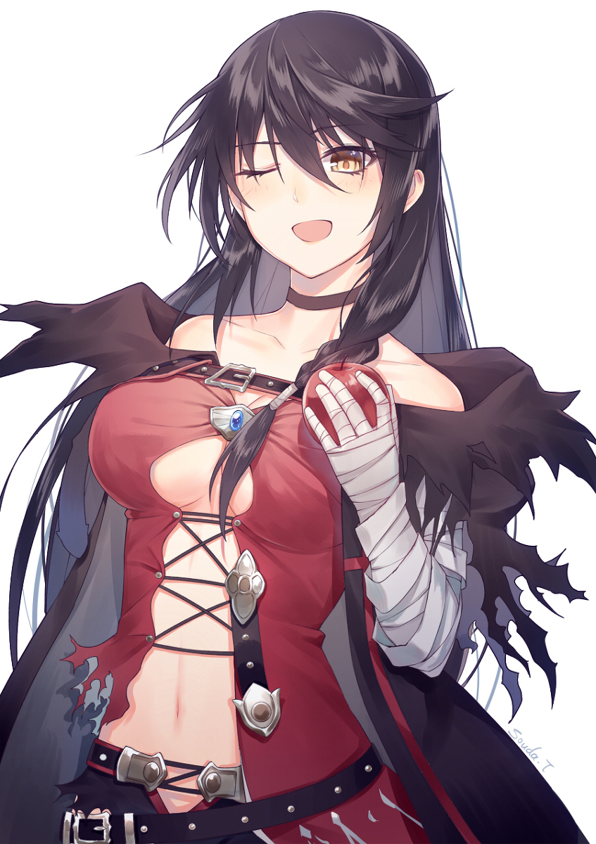 Apple - Anime, Anime art, Tales of Berseria, Velvet Crowe, Not anime