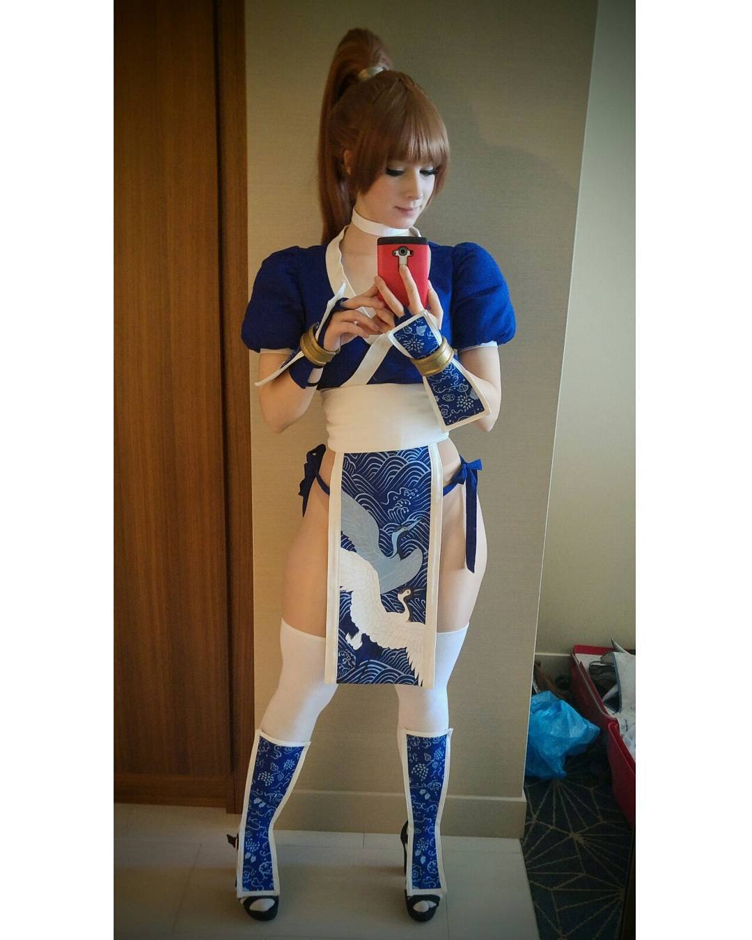 Kasumi- Enji Night - NSFW, Enji night, Kasumi, Cosplay, Cosplayers, Costume, Longpost, Kasumi (Dead Or Alive)