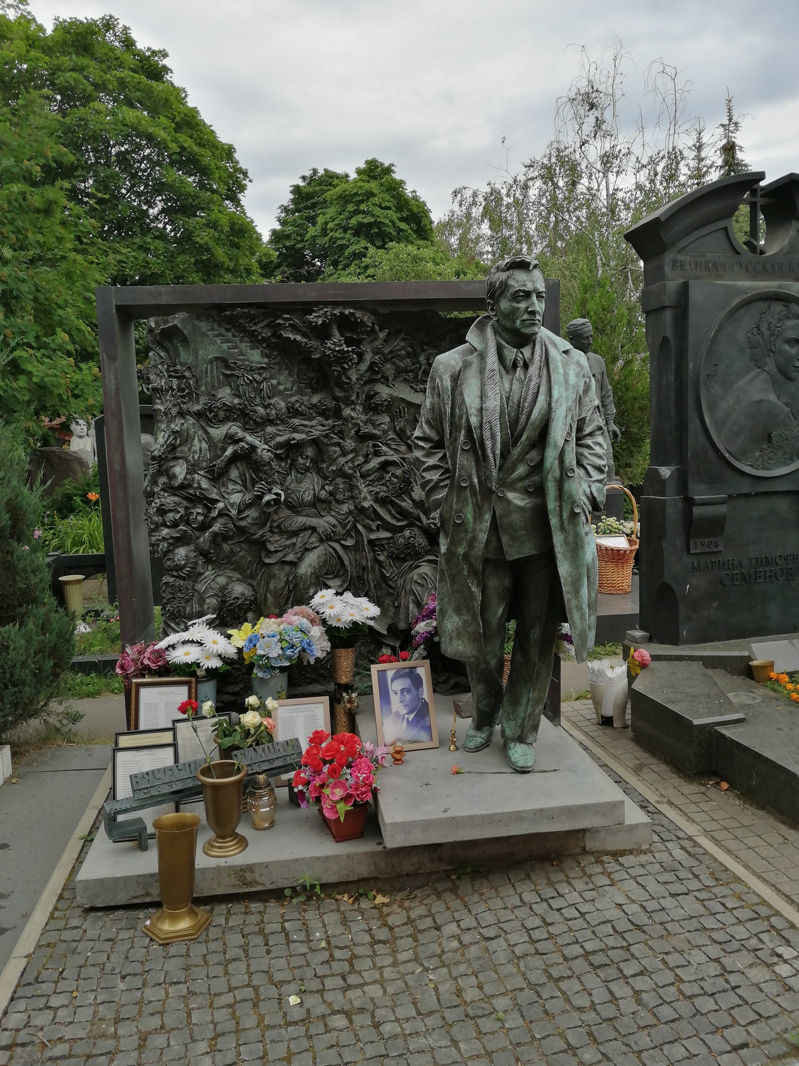 Новодевичье кладбище Папанов