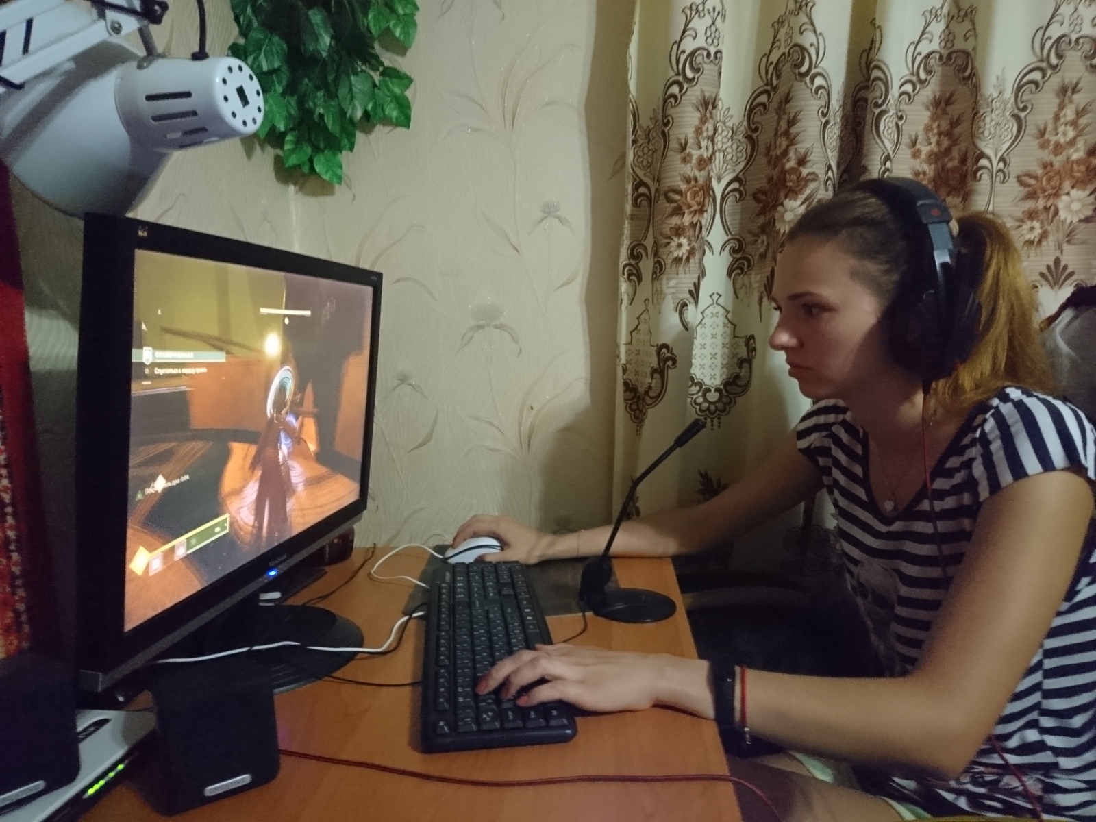 Aspiring streamer, help the girl to cheer up - My, Стрим, Destiny 2, Beautiful girl, Video