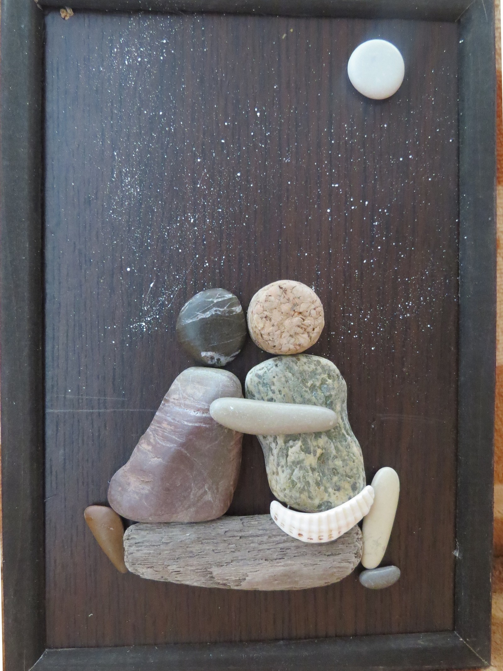 Stone life 3 - My, Pebbles, Painting, Junior Academy of Artists, Beginner artist, Natural stones, Longpost