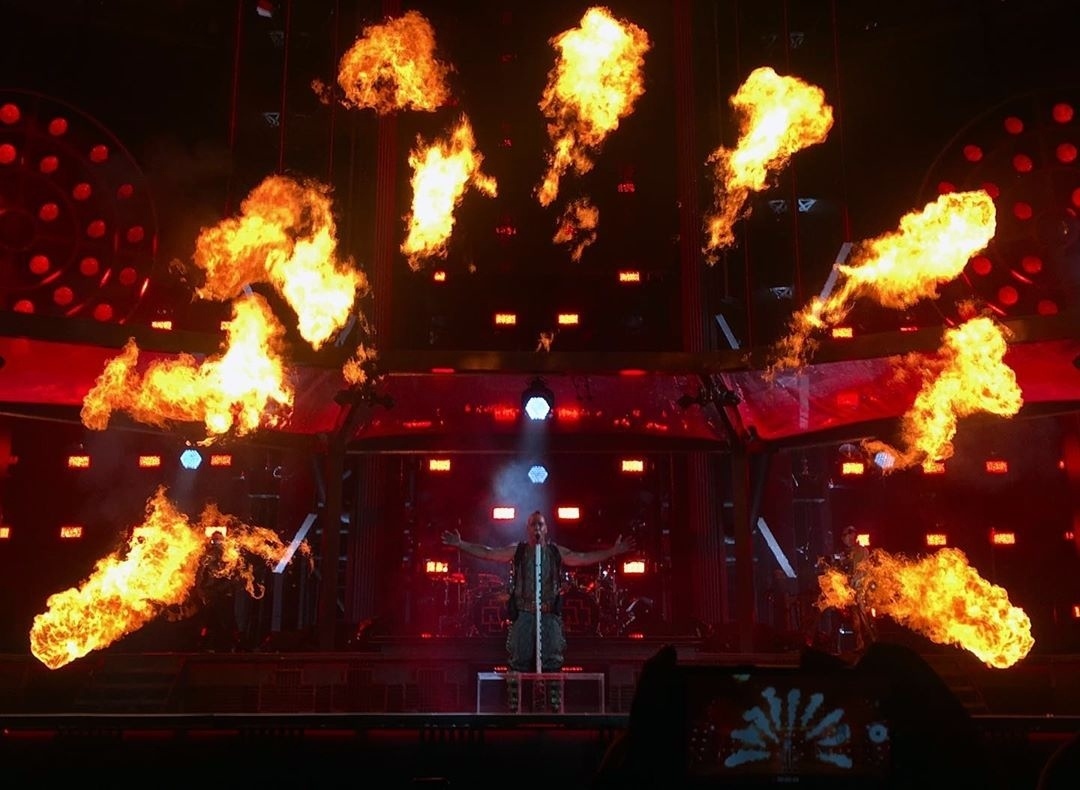 Rammstein concert at the Olympiastadion in Berlin - Rammstein, Concert, The photo, Berlin, Germany, Longpost