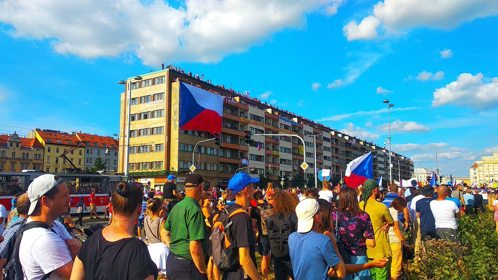 Demonstrations against Prime Minister Andrej Babis took place in the Czech Republic - My, Protest, Prague, Crowd, Rally, Czech, Politics