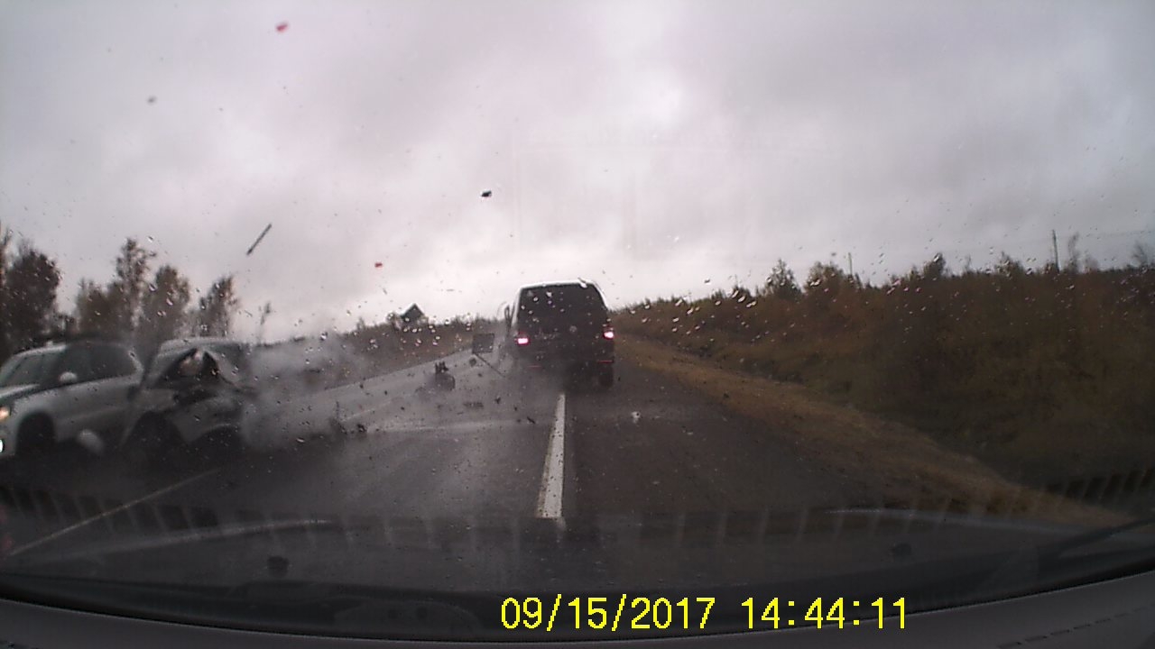 Accident with a convoy of military - My, Road accident, Serdyukov, Murmansk region, Video, Longpost