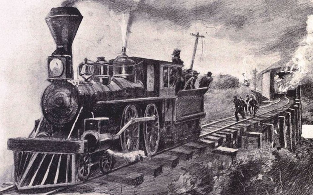 5 of the coolest train robberies in history - Bandits, A train, Robbery, , Longpost