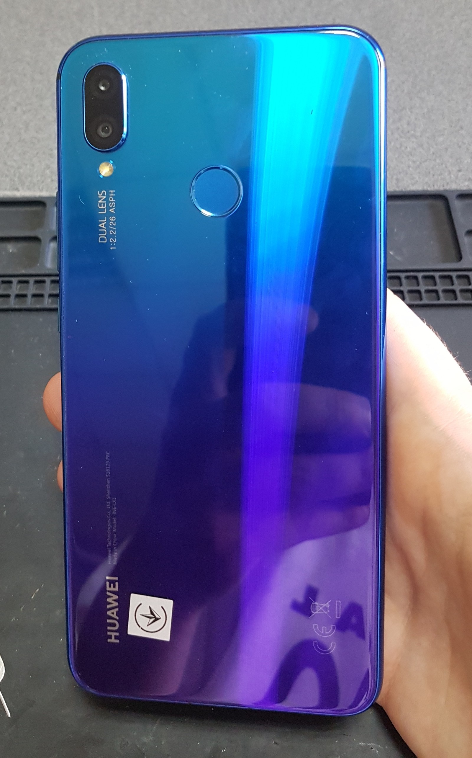 Переклейка стекла Huawei P smart+ - Моё, Полтава, Дисплей, Сервисный центр, Ремонт техники, Замена стекла, Huawei, Длиннопост