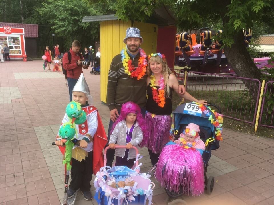 I sewed a costume for the stroller parade in Novosibirsk - My, Parade, Day of the city, Novosibirsk, Longpost