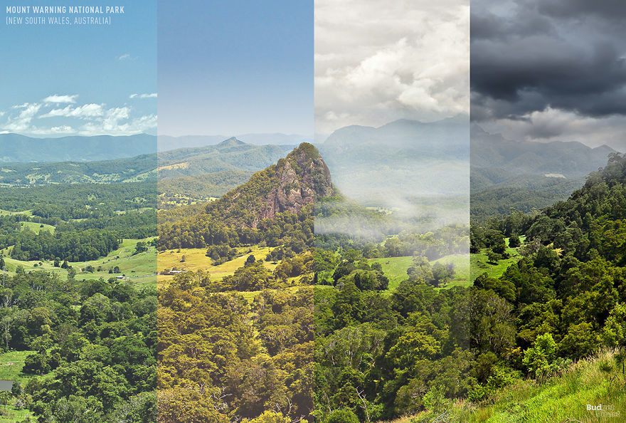 Four seasons in one photo. - The photo, Travels, Longpost, Seasons