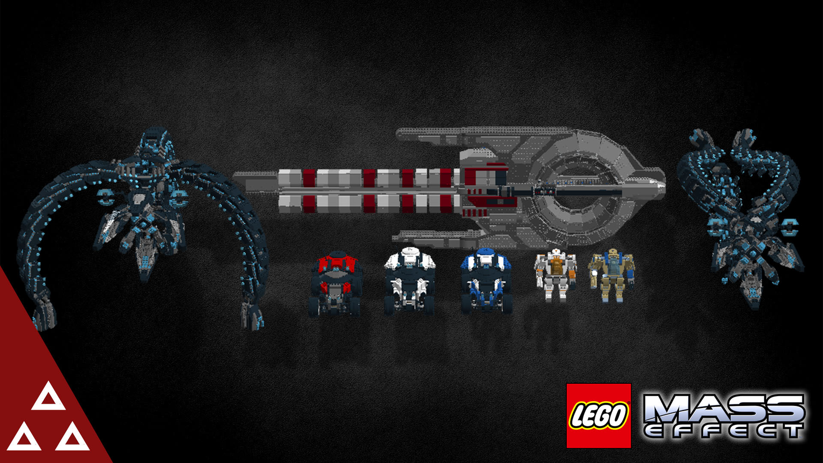 Lego Mass Effect collection - My, Lego, Mass effect, Mass Effect: Andromeda, Games, Toys, Video game, Ship, Longpost