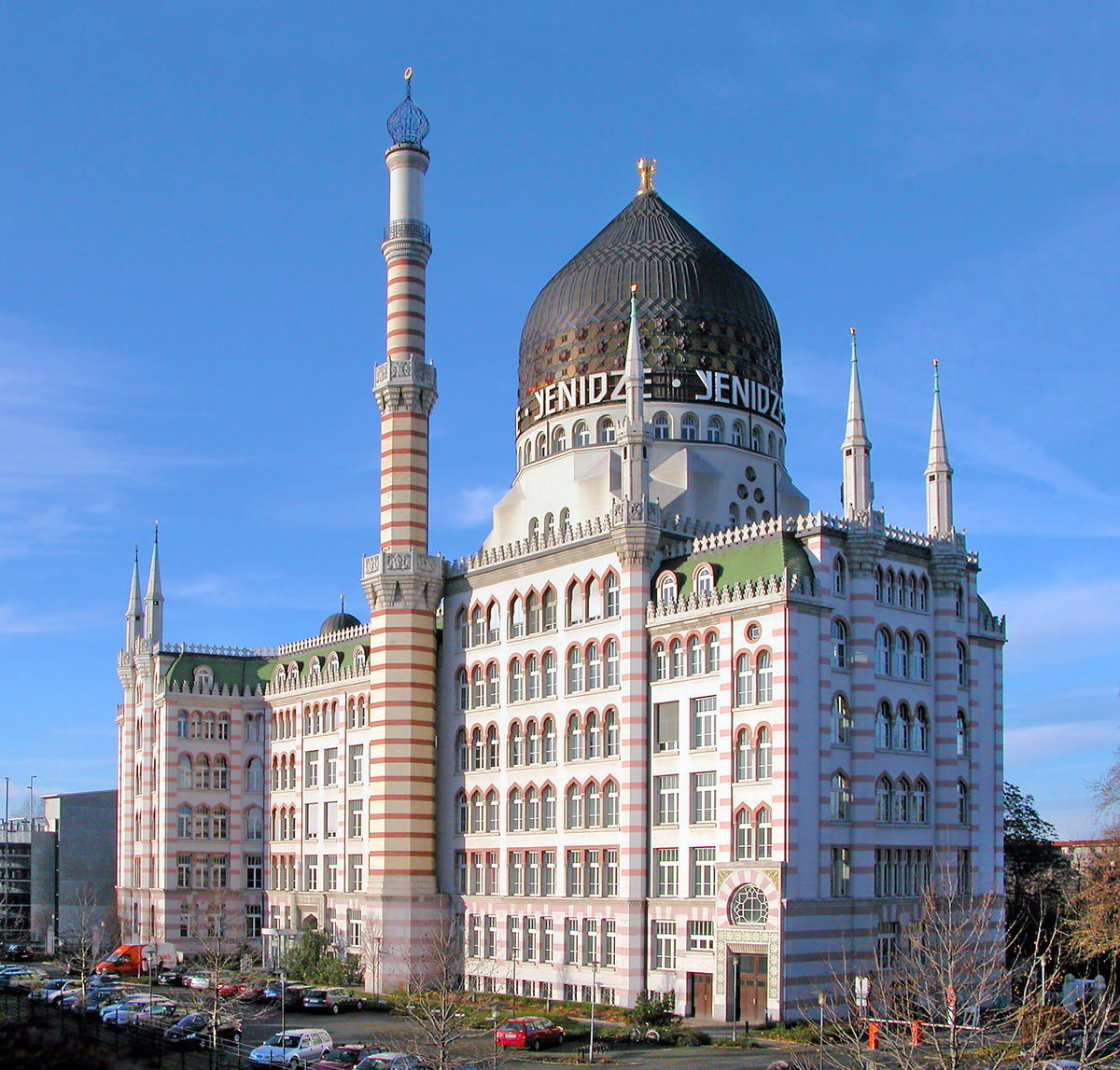 Tobacco mosque. - Germany, Dresden, Architecture, Longpost, Tobacco, Factory, Mosque