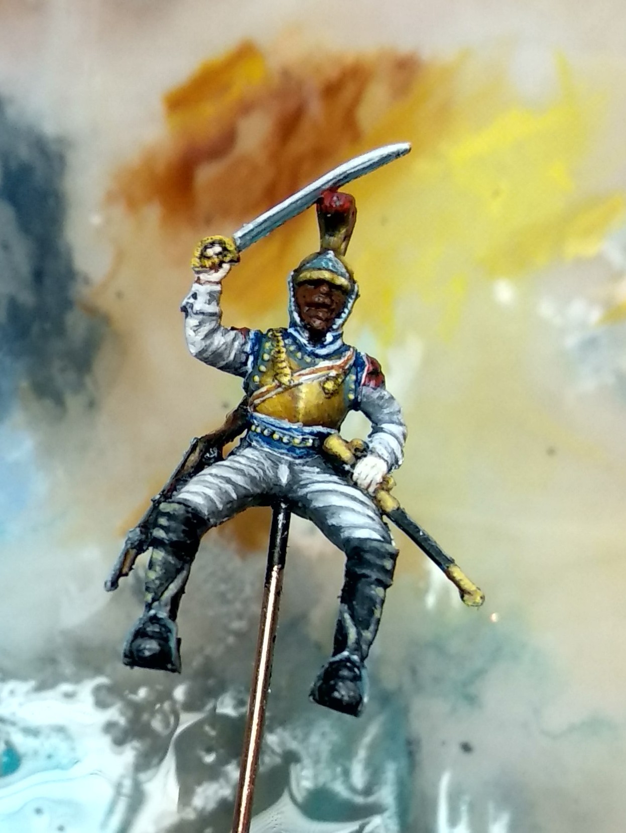 French Carabinieri of Napoleon's Grand Army - My, Miniature, Painting miniatures, France, Napoleon, Cavalry, Longpost