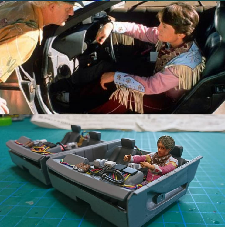 There are plenty of places in the world worse than the Wild West. - Stand modeling, Diorama, Back to the Future 3, Delorean, The photo, Longpost