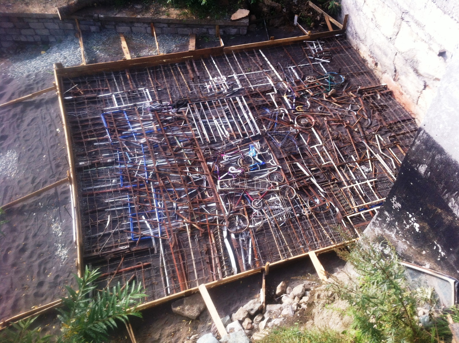 Foundation slab reinforcement - My, Foundation, Reinforcement