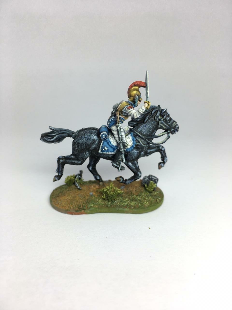 French Carabinieri of Napoleon's Grand Army - My, Miniature, Painting miniatures, France, Napoleon, Cavalry, Longpost