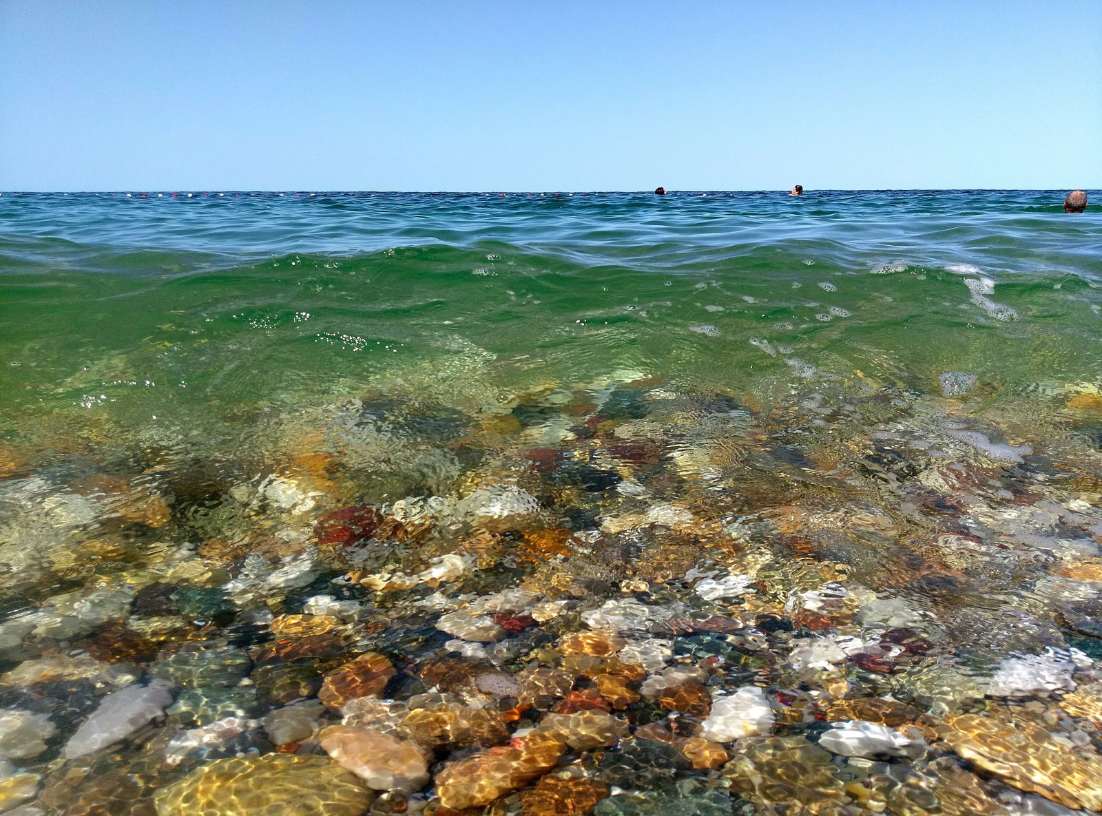 Waves and stones - My, Black Sea, Screensaver, Longpost